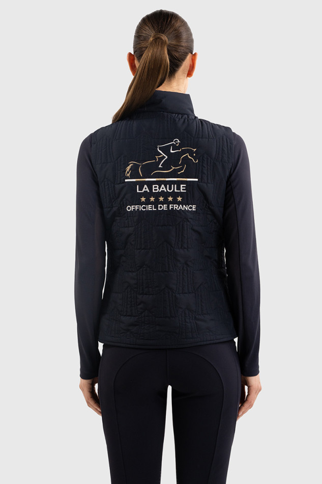 QUICKSTARA Bodywarmer Reversible CSIO LA BAULE - Marine/Marinière Himmelblau QUICKSTARA Bodywarmer Reversible CSIO LA BAULE - Marine/Marinière Himmelblau