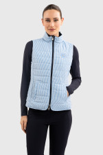 QUICKSTARA Bodywarmer reversibile CSIO LA BAULE - Marine/Marinière Ciel QUICKSTARA Bodywarmer reversibile CSIO LA BAULE - Marine/Marinière Ciel