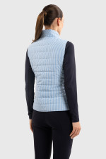 QUICKSTARA Bodywarmer reversibile CSIO LA BAULE - Marine/Marinière Ciel QUICKSTARA Bodywarmer reversibile CSIO LA BAULE - Marine/Marinière Ciel