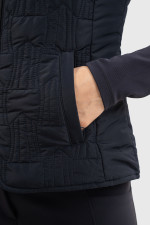 QUICKSTARA Bodywarmer reversibile CSIO LA BAULE - Marine/Marinière Ciel QUICKSTARA Bodywarmer reversibile CSIO LA BAULE - Marine/Marinière Ciel