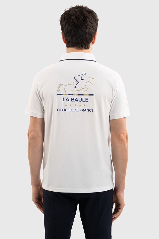 QING Polo CSIO LA BAULE ROLEX SERIES - Blanc