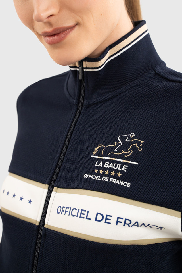 QUINAO Sweat CSIO LA BAULE ROLEX SERIES - Marine