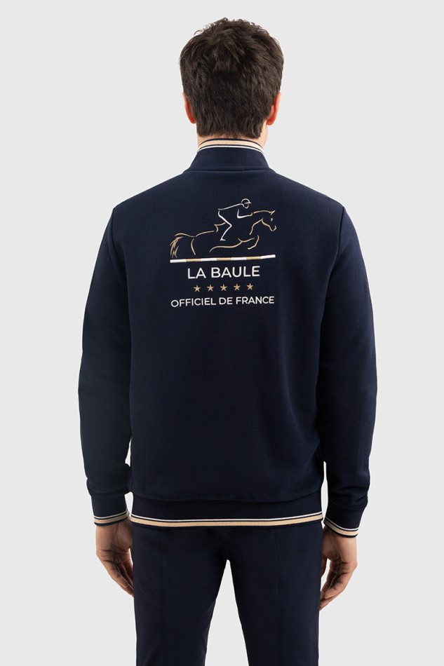 QUINAO Sudadera CSIO LA BAULE ROLEX SERIES - Marine