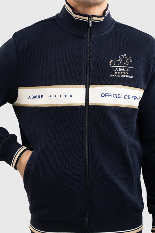 QUINAO Sudadera CSIO LA BAULE ROLEX SERIES - Marine
