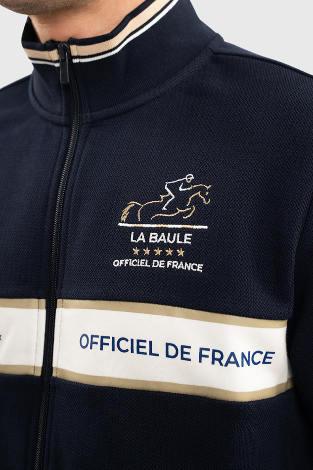 QUINAO Sudadera CSIO LA BAULE ROLEX SERIES - Marine