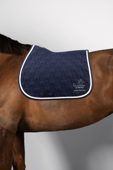 QUARZINE Tapis de Selle CSIO LA BAULE - Marine