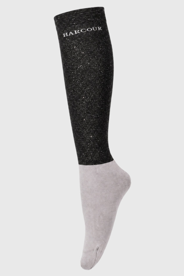 Vaela Calzini con paillettes (X2) - Noir