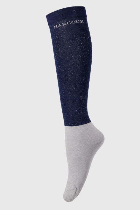 Vaela Pailletten-Socken (X2) - Marine