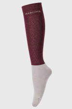 Vaela Glitter Socks (X2) - Aubergine Vaela Glitter Socks (X2) - Aubergine