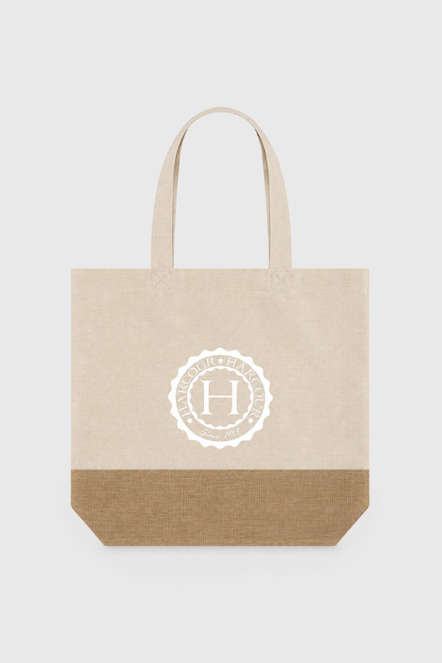 Sac Jute Harcour - Creme
