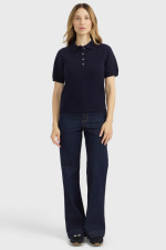 Cherry Polo Pullover - Marine Cherry Polo Pullover - Marine