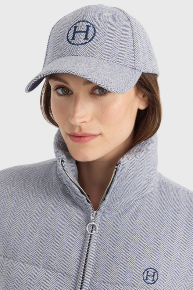 Come Cappellino - Chevrons Marine