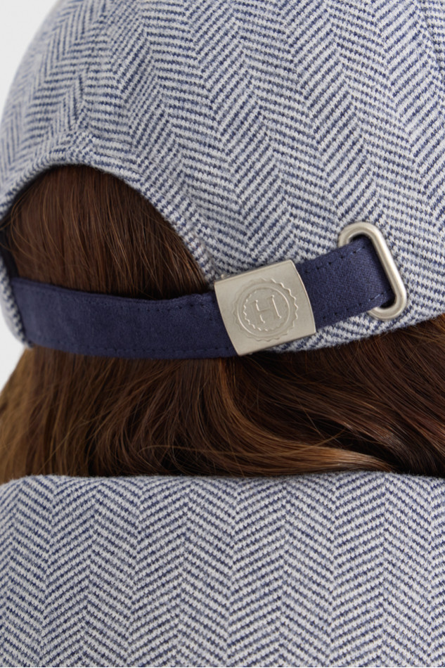 Come Cappellino - Chevrons Marine