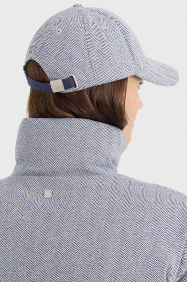 Come Cappellino - Chevrons Marine