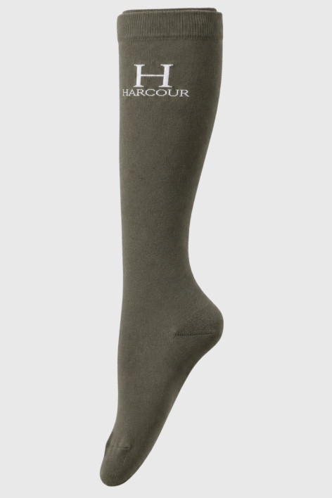 Chaussettes Badminton - Vert Olive