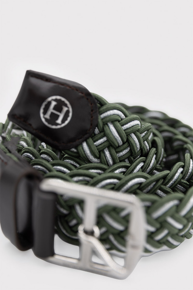Charlene Belt - Clover/Silver