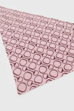 Heritage Lenço - Baby Pink/Burgundy Heritage Lenço - Baby Pink/Burgundy