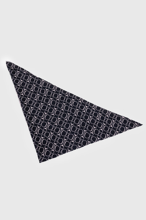 Heritage Foulard – Navy/Baby Pink