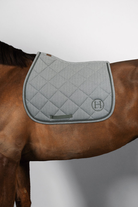 Charma Saddle pad - Chevrons Clover