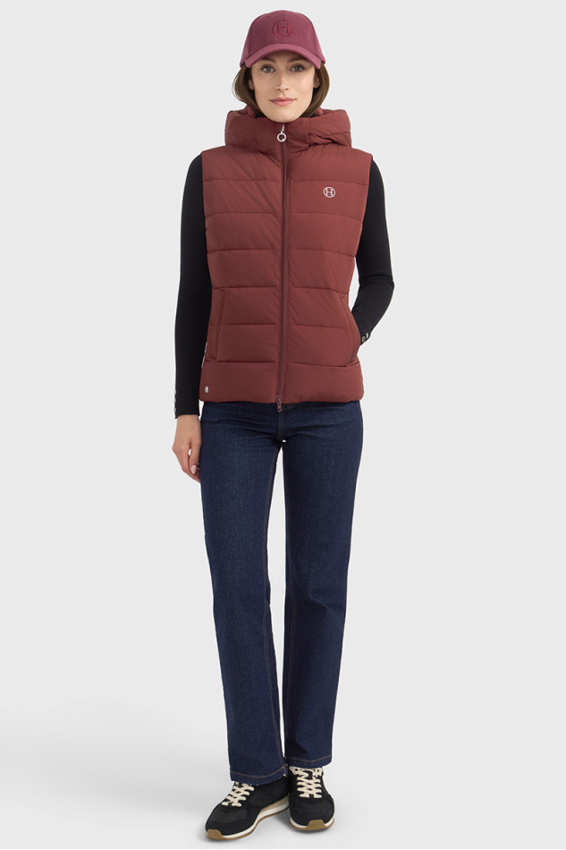 Cinderella Sleeveless Bodywarmer - Vigne