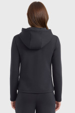Clarianne sweat zippé - Noir Clarianne sweat zippé - Noir