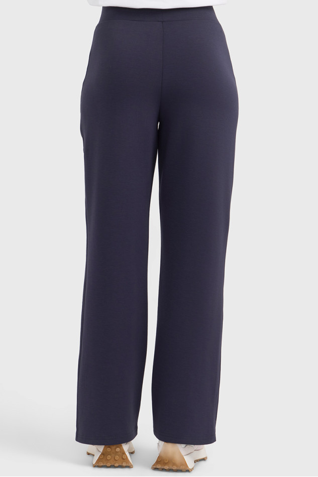 Clarisse Pantaloni Maglia - Marine Clarisse Pantaloni Maglia - Marine