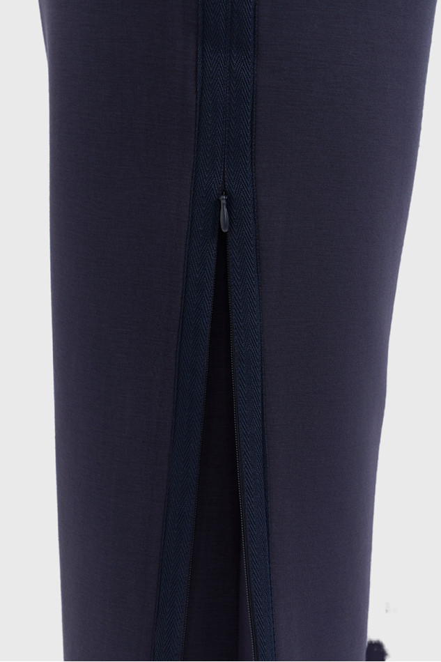 Clarisse Pantaloni Maglia - Marine Clarisse Pantaloni Maglia - Marine