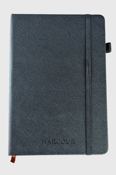 Notebook A5 Harcour - Schwarz