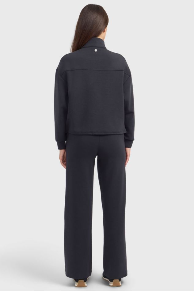 Cassandre Sweat 1/2 Zip - Preto Cassandre Sweat 1/2 Zip - Preto