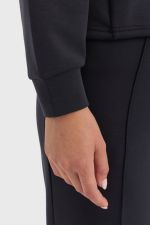 Cassandre Sweat 1/2 Zip - Nero Cassandre Sweat 1/2 Zip - Nero