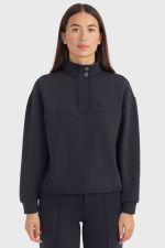 Cassandre Sweat 1/2 Zip - Nero Cassandre Sweat 1/2 Zip - Nero