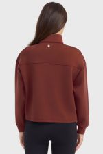 Cassandre Sweat 1/2 Zip - Vigne Cassandre Sweat 1/2 Zip - Vigne