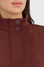 Cassandre Sweat 1/2 Zip - Vigne Cassandre Sweat 1/2 Zip - Vigne