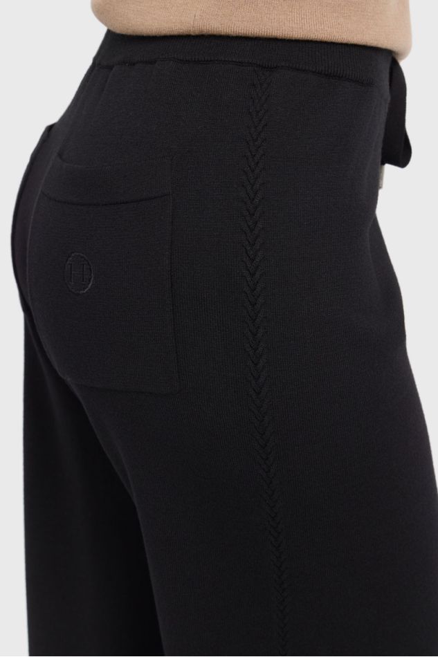 Chelsea Calças Maille - Noir Chelsea Calças Maille - Noir