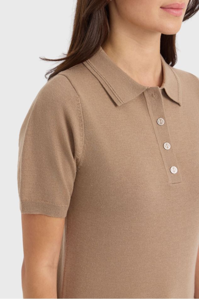 Cherry Pullover polo - Moka