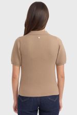 Cherry camisola over polo - Moka Cherry camisola over polo - Moka