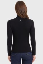 Christina Camisola Col Roulé - Preto Christina Camisola Col Roulé - Preto
