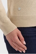 Claira Maglione collo alto - Crema Claira Maglione collo alto - Crema