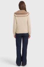 Claira Maglione collo alto - Crema Claira Maglione collo alto - Crema