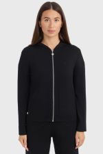 Amelie felpa zippata a maglia - Nero Amelie felpa zippata a maglia - Nero