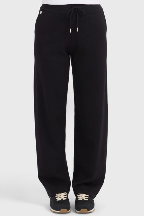 Andrea pantaloni a maglia - Nero
