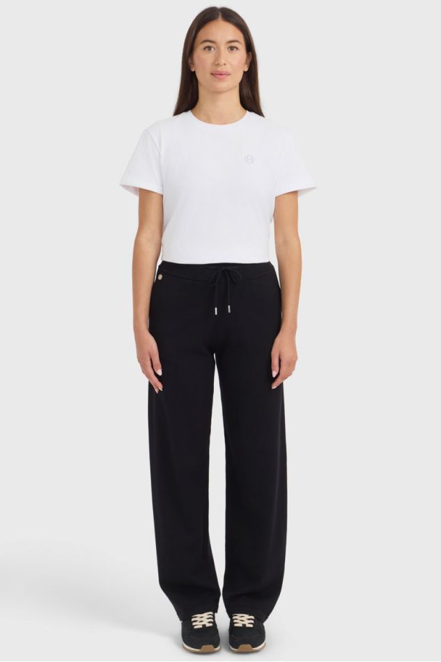 Andrea pantaloni a maglia - Nero