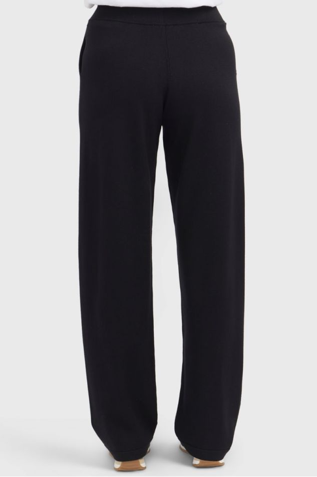 Andrea pantalon maille - Noir