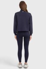 Cassandre Felpa 1/2 Zip - Blu marino Cassandre Felpa 1/2 Zip - Blu marino