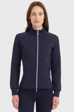 Clotilde Sweat Técnico com fecho de correr - Azul-marinho Clotilde Sweat Técnico com fecho de correr - Azul-marinho
