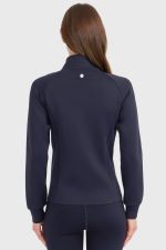 Clotilde Felpa Tecnica con zip - Marine Clotilde Felpa Tecnica con zip - Marine
