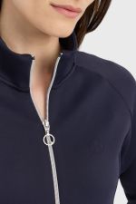 Clotilde Technische rits-sweater - Marine Clotilde Technische rits-sweater - Marine
