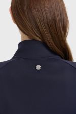 Clotilde Technical Zipped Sweater - Navy Clotilde Technical Zipped Sweater - Navy