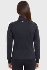 Clotilde Felpa Tecnica con Zip - Nero Clotilde Felpa Tecnica con Zip - Nero