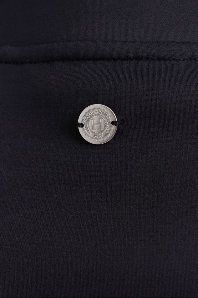 Clotilde Sweat T&eacute;cnico com fecho - Preto